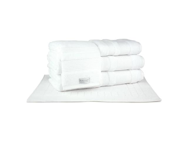 Jogo de Toalhas em Algodão Egípcio Buettner Aliance 5 peças Branco - 1
