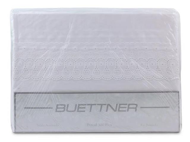Jogo de Cama King Buettner 300 Fios Renascença 4 Peças Branco - 3