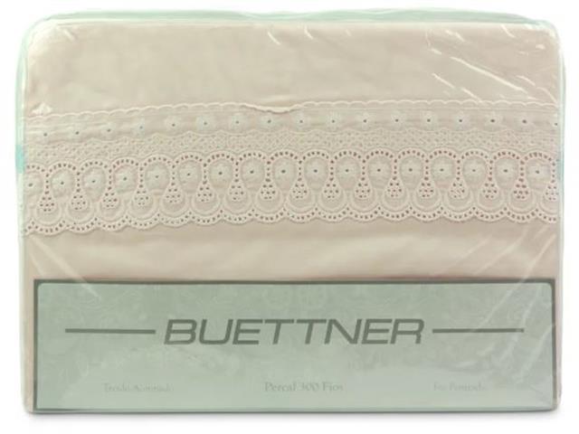 Jogo de Cama King Buettner 300 Fios Renascença 4 Peças Pérola - 3