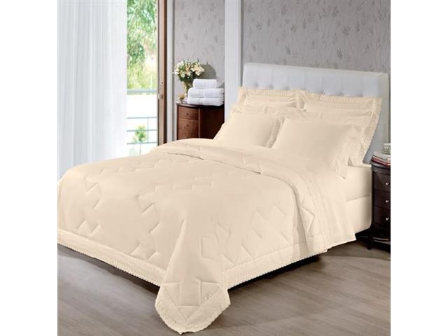 Jogo de Cama King Buettner 300 Fios Renascença 4 Peças Pérola - 2