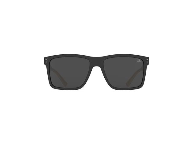 Óculos de Sol Masculino Mormaii Cairo Preto Fosco Madeira Lente Cinza - 1