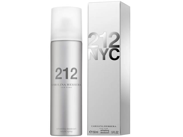 Desodorante 212 Carolina Herrera Feminino 150ml