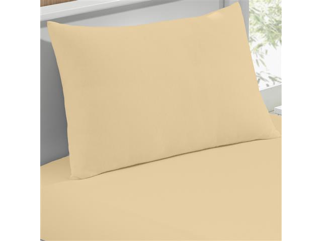 Jogo de Cama Solteiro Buettner Basic Liso Amarelo 2 Peças - 2