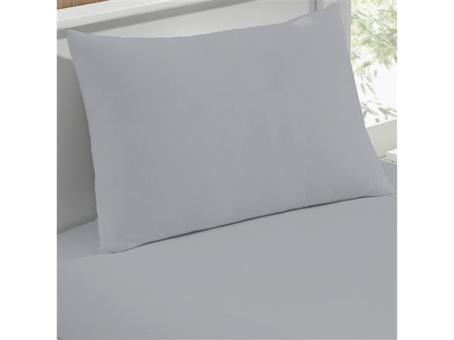Jogo de Cama Solteiro Buettner Basic Liso Prata 2 Peças - 2