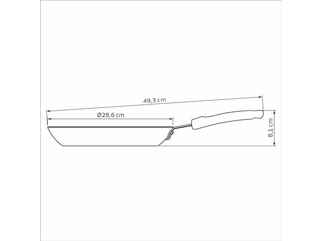 Frigideira Tramontina Professional Alumínio Ø 28CM - 2