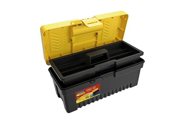 Caixa Plástica para Ferramentas Tramontina com Bandeja Removível 13" - 1