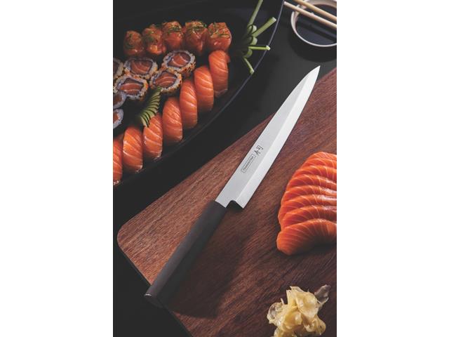 Faca Yanagiba Tramontina Sushi Lâmina em Aço Inox e Cabo de Nylon 9" - 3