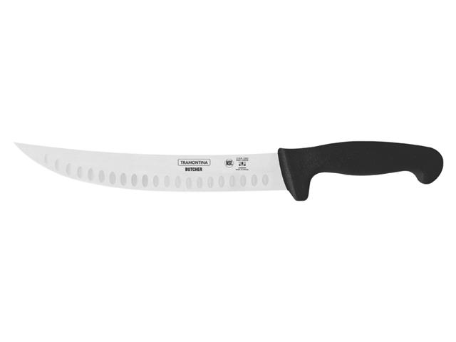 Faca para Carne Butcher Profissional Preta 10"...