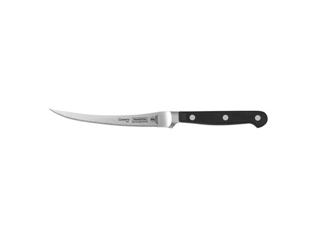 Faca para Tomate Tramontina Century Preta 5"