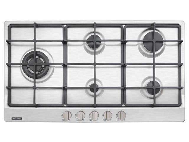 Cooktop a Gás Tramontina Penta Plus 5GX TRI HE...