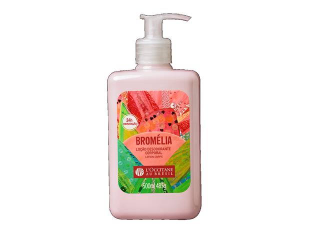Loção Desodorante Corporal L'Occitane au Brésil Bromélia 500ML