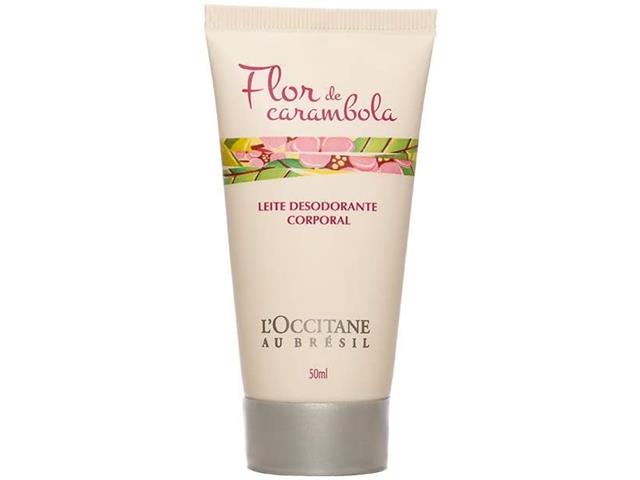 Leite Desodorante Corporal L'Occitane au Brésil Flor de Carambola 50ML