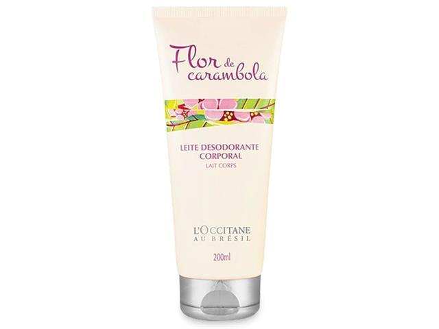 Leite Desodorante Corporal L'Occitane au Brésil Flor Carambola 200ML