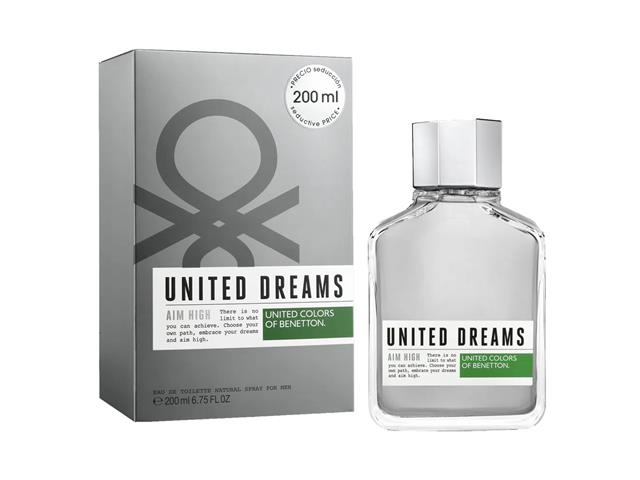 Perfume Benetton United Dreams Aim High Masculino EDT 200ML