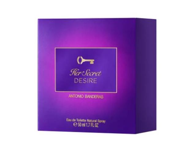 Perfume Antonio Banderas Her Secret Desire Eau de Toilette Fem 50ML - 2