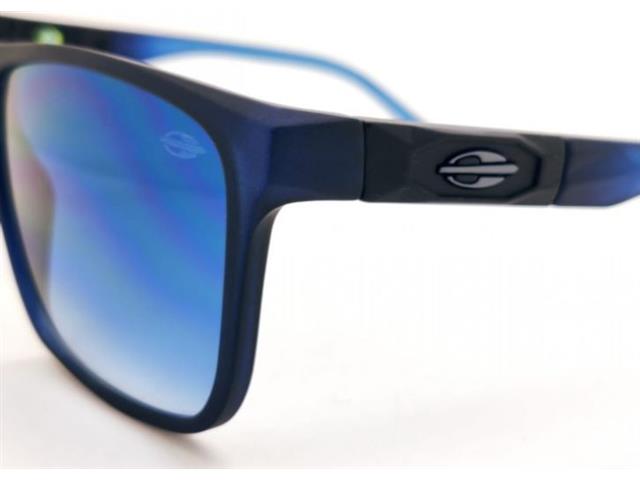 Óculos de Sol Masculino Mormaii Tokyo Azul Degradê Azul Claro Fosco - 4