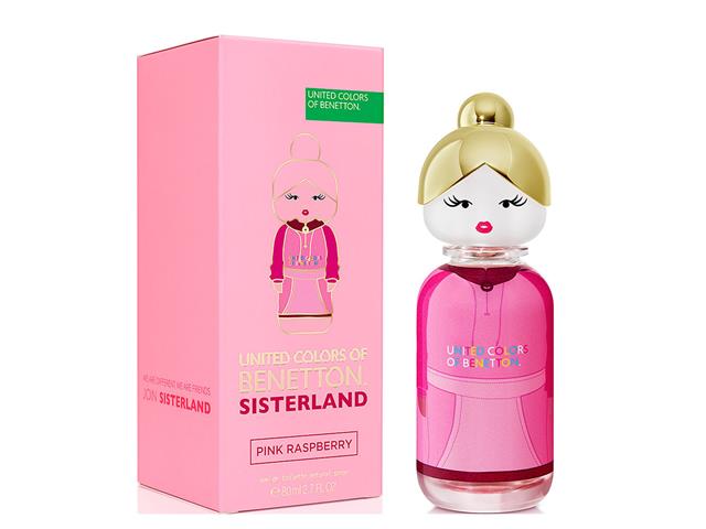 Perfume Benetton Sisterland Pink Raspberry EaudeToilette Feminino 80ML