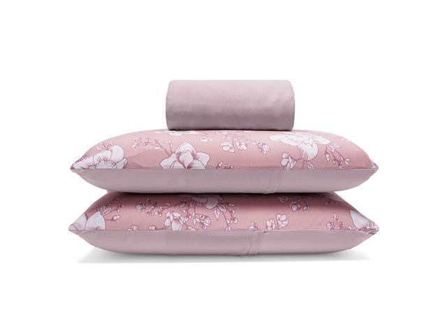 Jogo de Cama Queen Buettner Basic Moema Rosé 3...