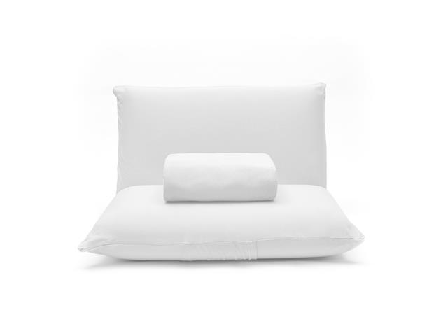 Jogo de Cama Casal Buettner Basic Rolinho Branco 3 Peças - 1