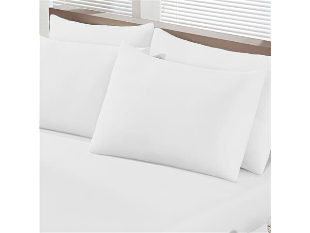 Jogo de Cama Queen Buettner Basic Rolinho Branco 3 Peças - 3