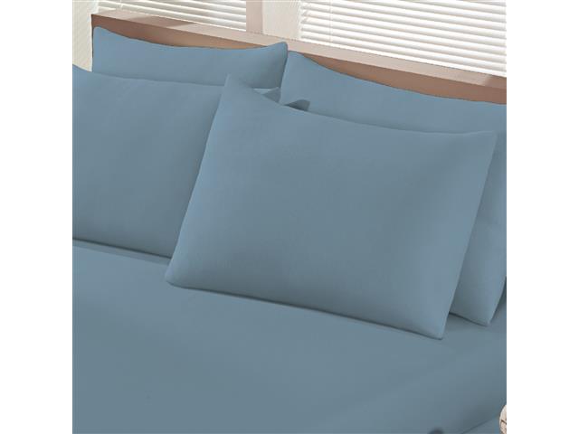 Jogo de Cama Casal Buettner Basic Rolinho Jeans 3 Peças - 2