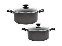 Bateria de cocina Tramontina 38 pzas Chef Starflon Max Grafito - 1