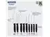 Juego de cuchillos Tramontina 9 pzas Plenus Inox Negro - 2