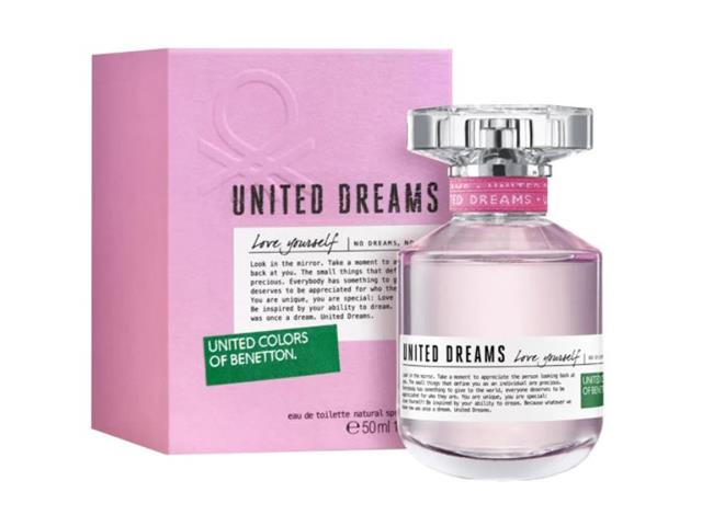 Perfume Benetton United Dreams Love Yourself Feminino EDT 50ML