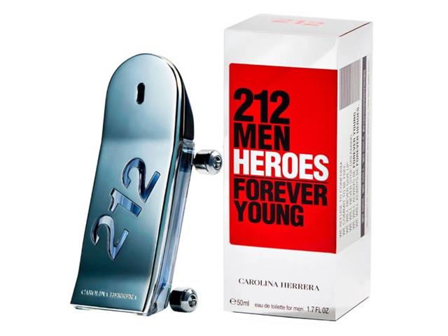 Perfume Carolina Herrera 212 Heroes Masculino Eau de Toilette 50ML