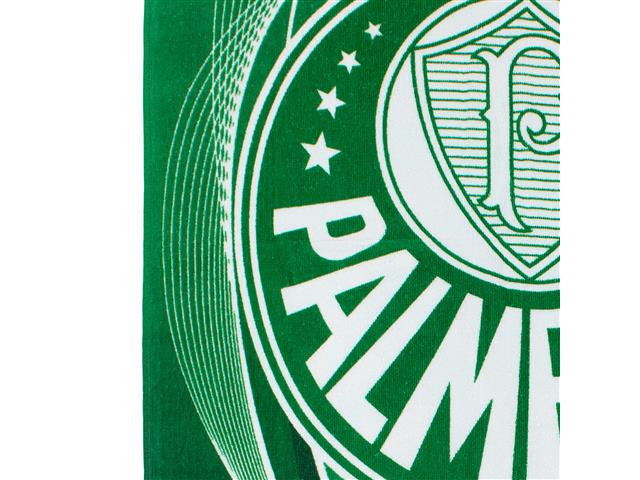 Toalha de Banho Buettner 70x140cm Brasão Palmeiras - 1