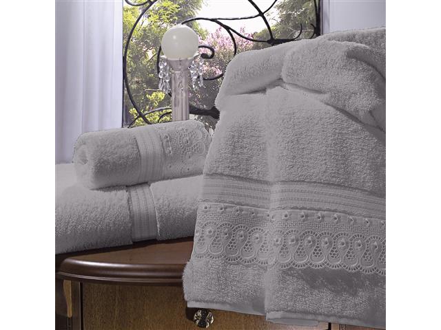 Kit Toalha de Lavabo Buettner Renascenca Fio Egípcio 2 Peças - 2
