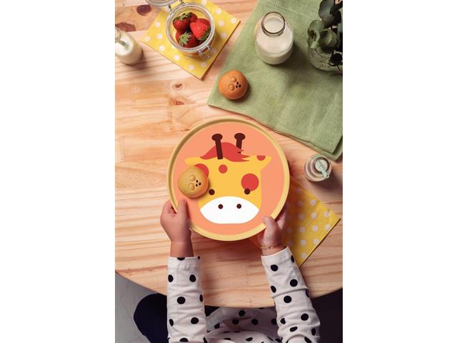 Prato Infantil Tramontina Baby Friends em Polipropileno Amarelo - 2