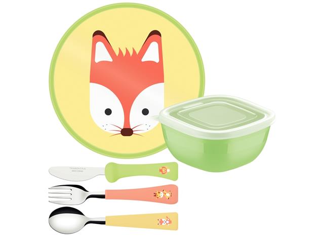 Jogo Infantil Tramontina Baby Friends Colorido...