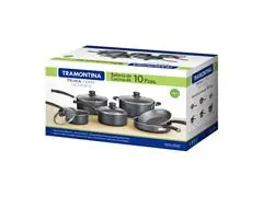 Bateria de cocina Tramontina 10 pzas Primaware Nonstick Grafito - 4