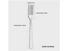 Juego de cubiertos Tramontina 24 pzas Buzios Inox - 4