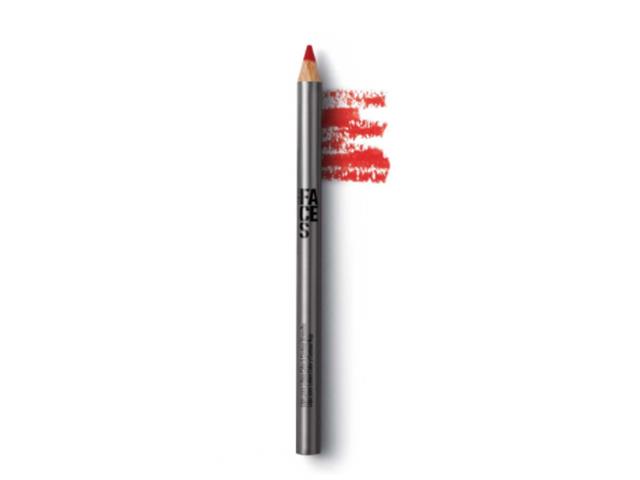 Lápis para Lábios Color & Contour Natura Faces Vermelho - 1
