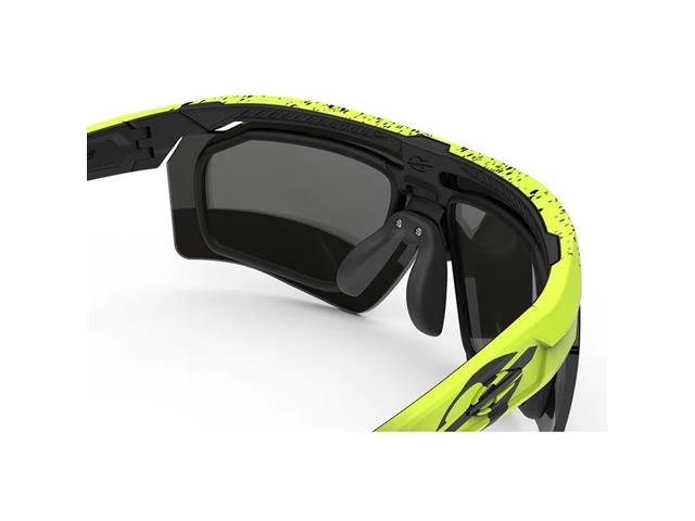 Óculos de Sol Unissex Mormaii Smash 2 Amarelo Fluor Lente Verde Revo - 1