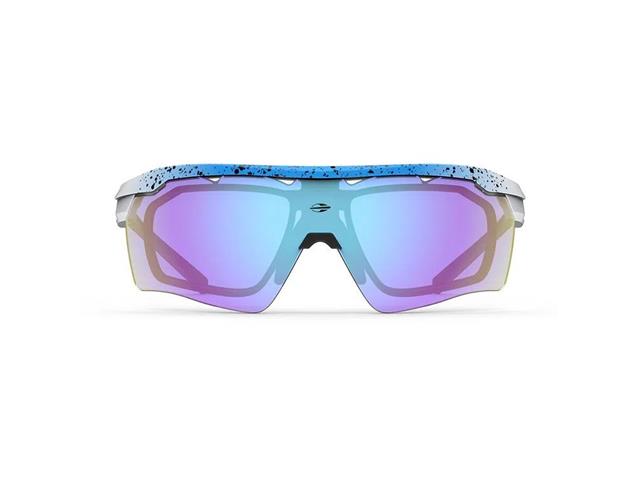 Óculos de Sol Unissex Mormaii Smash 2 Azul com Branco Lente Azul Revo - 1