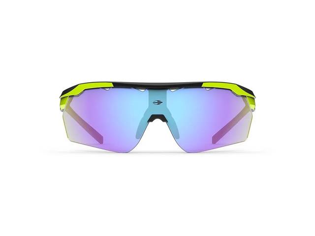 Óculos de Sol Unissex Mormaii Smash Preto com Amarelo Limão - 1