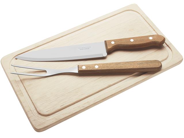 Jogo para Churrasco Tramontina Inox 3 Peças