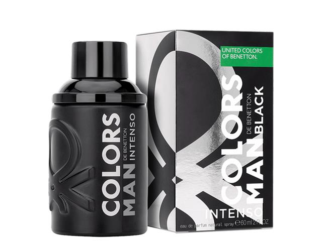 Perfume Benetton Colors Black Intenso Masculino Eau de Parfum 60ML