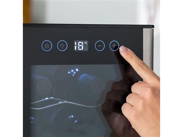Adega de Vinhos Climatizadas Electrolux ACB12 Preta 12 Garrafas Bivolt - 4