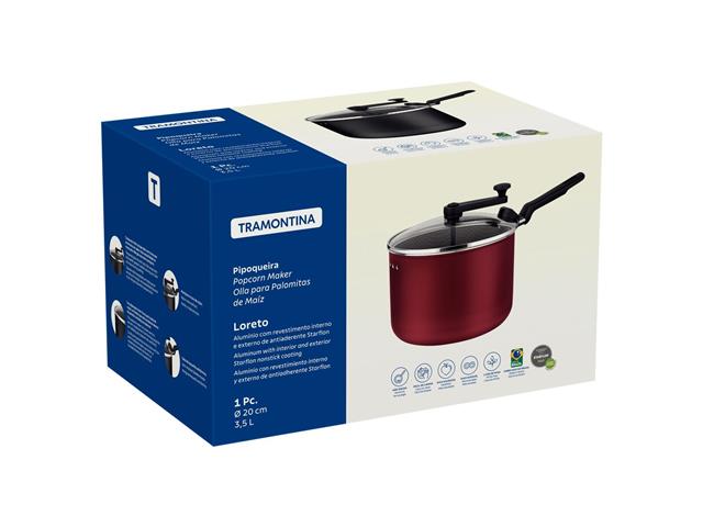 Pipoqueira Tramontina Loreto Grafite 20CM 3,5 Litros - 1