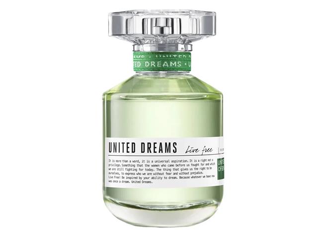 Perfume Benetton United Dreams Live Free Eau de Toilette Feminino 80ML - 1