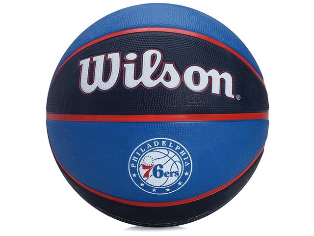 Bola de Basquete Wilson NBA Team Tribute Philadelphia 76ers Tamanho 7