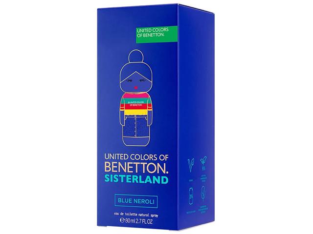 Perfume Benetton Sisterland Blue Neroli Feminino Eau de Toilette 80ML - 2