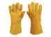 Guantes Truper de carnaza Uso rudo unitalla Amarillo - 0