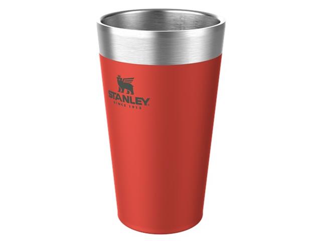 Copo Térmico de Cerveja sem Tampa Stanley Flame Red 473ML